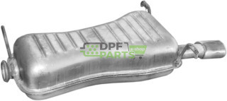 Koncový tlumič Citroen ZX Volcane 1.9i  91- 94, Polmo 04.91 A, OE 1726.R7 1726N1 1726R8 9607.0794 96142630