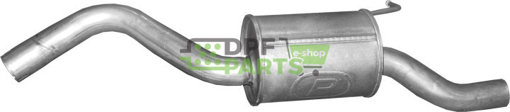 Koncový tlumič Ford Transit Connect 1.8i 16V, Polmo 08.26 A, OE 1677931