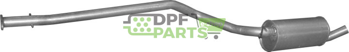 Střední tlumič Ford Transit Connect 1.8 TDCi, Polmo 08.32 A, OE 1342377 1342379 1368689 1368691 1449974 1449990 1499980