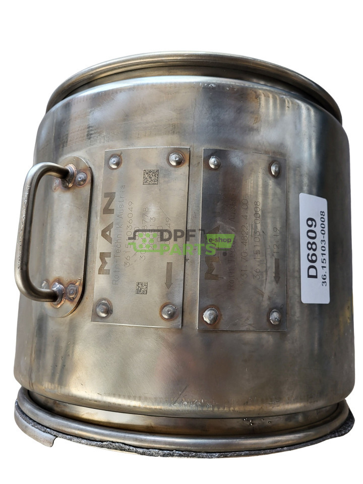 Filtr pevných částic DPF SCRT Autobus Euro 6 MAN - 36151030008 36151036049