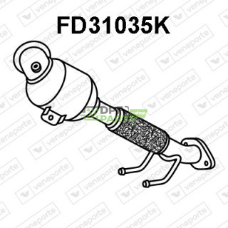 Katalizator FORD Focus IV - EcoBoost 1.0Turbo - 2211306 2225711 2255110