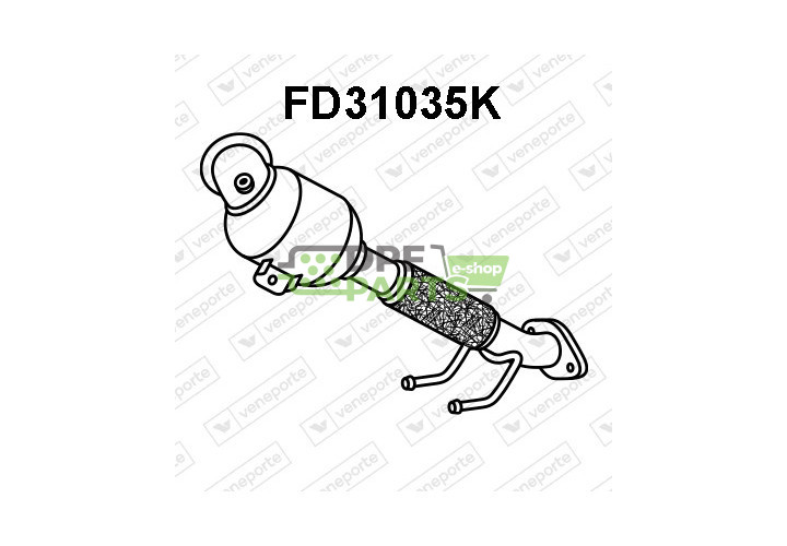 Katalizator FORD Focus IV - EcoBoost 1.0Turbo - 2211306 2225711 2255110