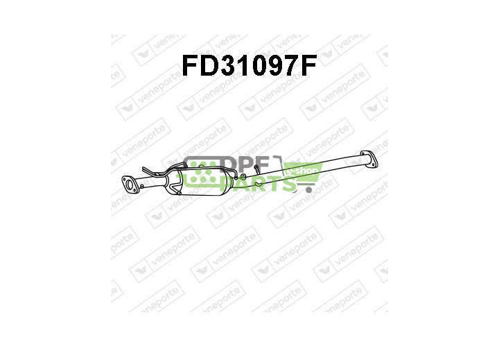 Filtry pevných částic DPF FORD Ranfer III - 2.2-3.2TDCi - 1737417 1821988 1821988