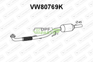 Katalizator SEAT Ibiza IV / SKODA Fabia II, Roomster / VW Polo V - 1.4-1.6i - 6R0253059AC 6R0253059CH 6R0253059DA
