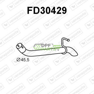 Výfuková trubka FORD FOCUS III Turnier - 1.0EcoBoost - 1773379 2368802