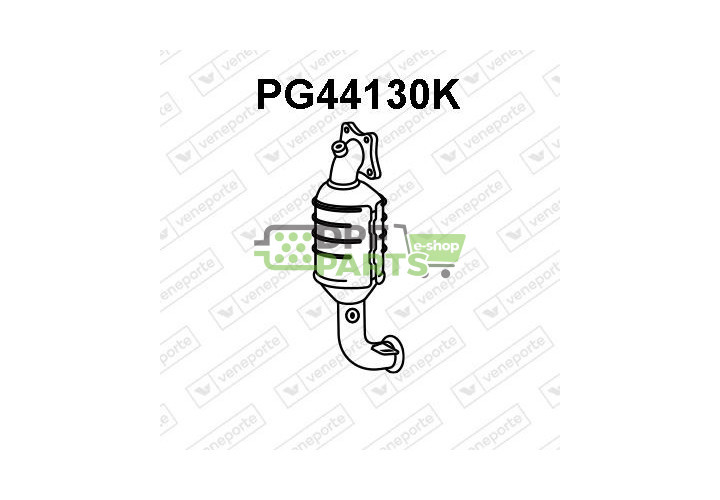 Katalyzátor CITROEN C3 III/Aircross/C-ELYSÉE II/ OPEL CORSA F/CROSSLAND X/ PEUGEOT 208/301/2008 - 1.2VTi - 3649128 9822117480 98