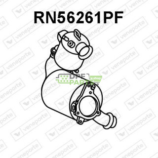 Filtr pevných částic RENAULT TRAFIC III/TALENTO II/NV300/PRIMASTAR II - 2.0Blue dCi/EcoJet - 208A02747R 2090000Q3B 6000640314