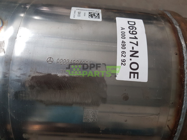 Filtr cząstek stałych DPF MERCEDES Atego Euro 6 - A0004906292 0004906292