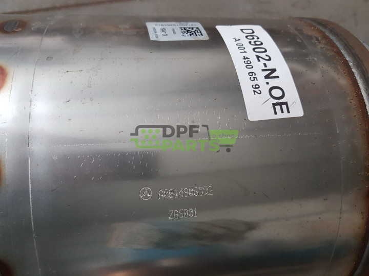 Filtr cząstek stałych DPF MERCEDES Atego MP4 Euro 6 - A0014906592 0014906592