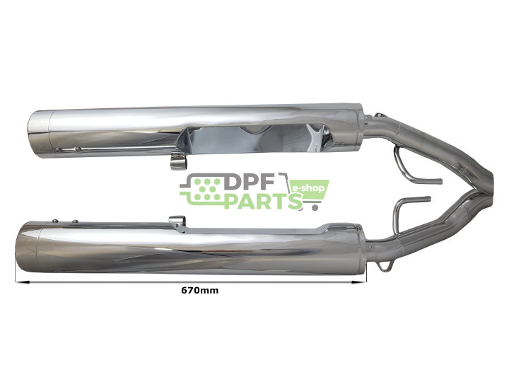 Tłumik przelotowy BMW R18