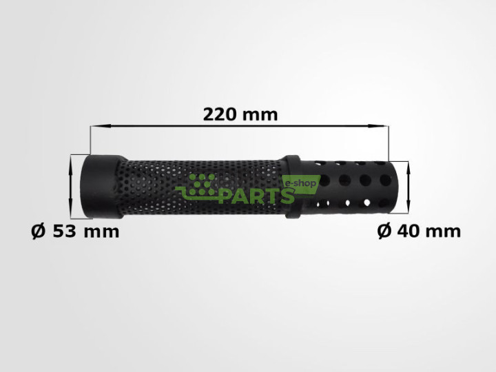 Db Killer / Ztišení / Ztišovač Fi 53 - 220 mm délka