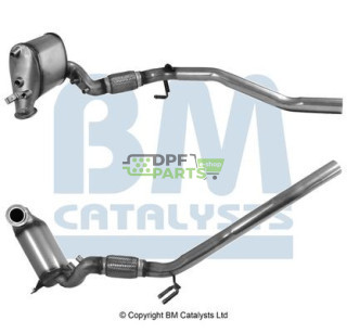 Filtr pevných částic DPF VW / AUDI / SEAT / SKODA - 1.9-2.0TDi - JZW254701GX 3C0254701PX 3C0254700KX 1K0254705LX 1K0254705MX