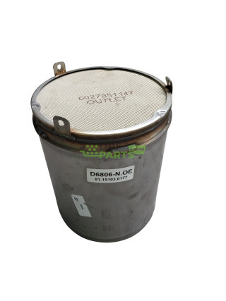 Filtr cząstek stałych DPF Euro 6 MAN TGL TGM - 81151030149 81151030177