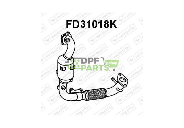 Katalyzátor FORD - 1761619 1763522 1781379