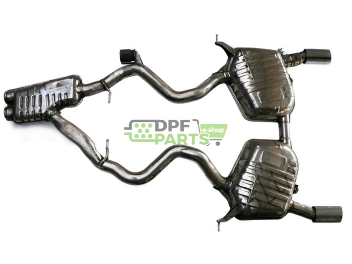 Tłumik / układ wydechowy / BMW E92N / E93N - 335is USA / 18307604831