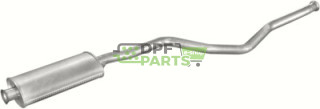 Střední tlumič výfuku PEUGEOT 405 2.0 - 19.98