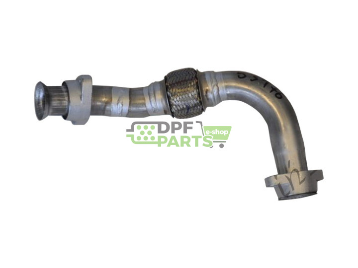 Rura od kolektora prawa , Dinex 53176 , Nr OE: 541.140.2203