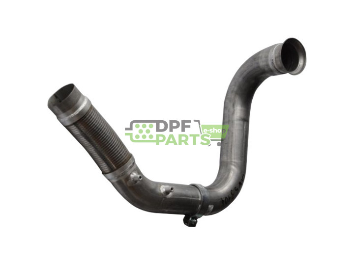 Rura do tłumika z plecionką , Dinex 53104 , Nr OE: 940.490.1019 , 940.492.0159 , 940.490.0519