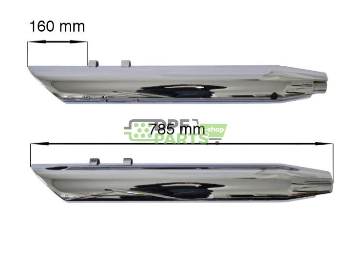 Tłumik / Harley Davidson Ultra Classic Electra/Ultra Classic Electra Glide/Road King