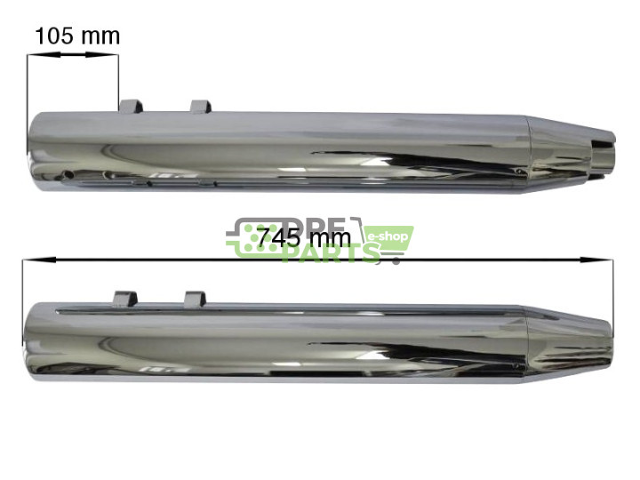 Tłumik / Harley Davidson Ultra Classic Electra/Ultra Classic Electra Glide/Road King