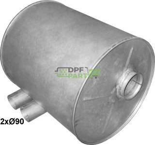 tlumič DAF SB3000 WS 242/268/315, Polmo 61.30 A, OE 1140086 1196767