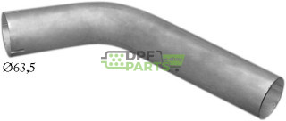 rura wylotowa IVECO EURO CARGO 75 E15, Polmo 64.06 A, OE 8589651