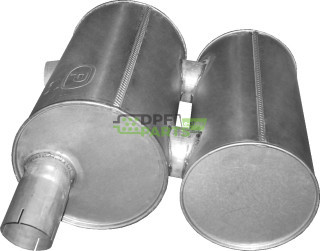 tlumič IVECO  EUROTRAKKER, Polmo 64.12 A, OE 8188862