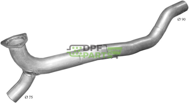 Rura kolektorowa Mercedes LK 6-9t, 11-15t,, Polmo 69.52 A, OE 6764904219