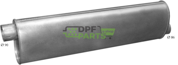 tlumič Mercedes 817F, Polmo 69.55 A, OE 676.490.0201