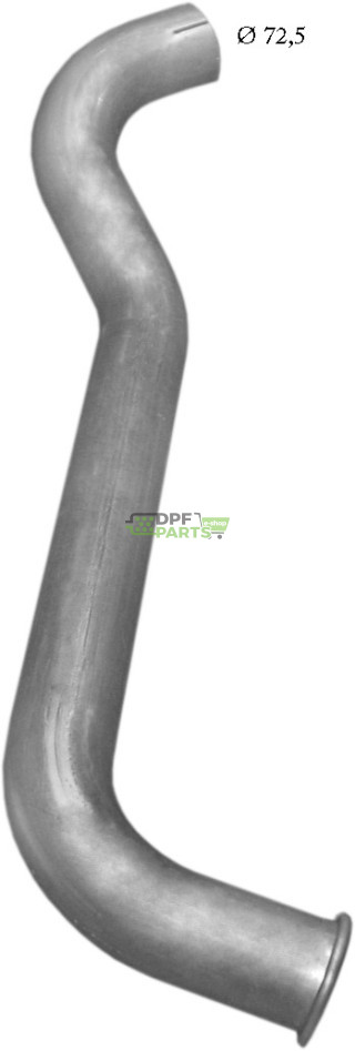 rura wylotowa Mercedes 809, Polmo 69.58 A, OE 675.492.0804