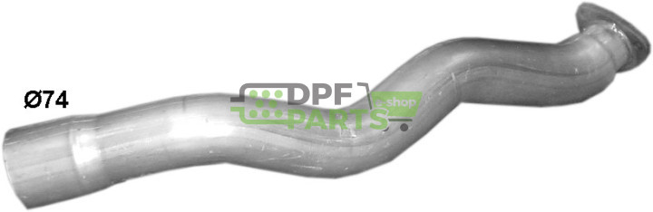 Rura kolektorowa Mercedes 711, Polmo 69.64 A, OE 669.490.2819