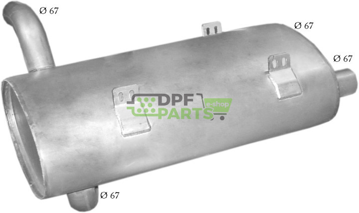 tlumič Mercedes 303, Polmo 69.67 A, OE 301491901