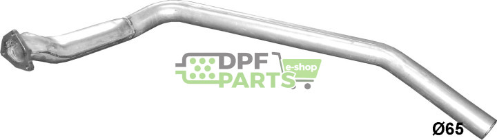 Rura kolektorowa Mercedes Unimog, Polmo 69.75 A, OE 4064900919