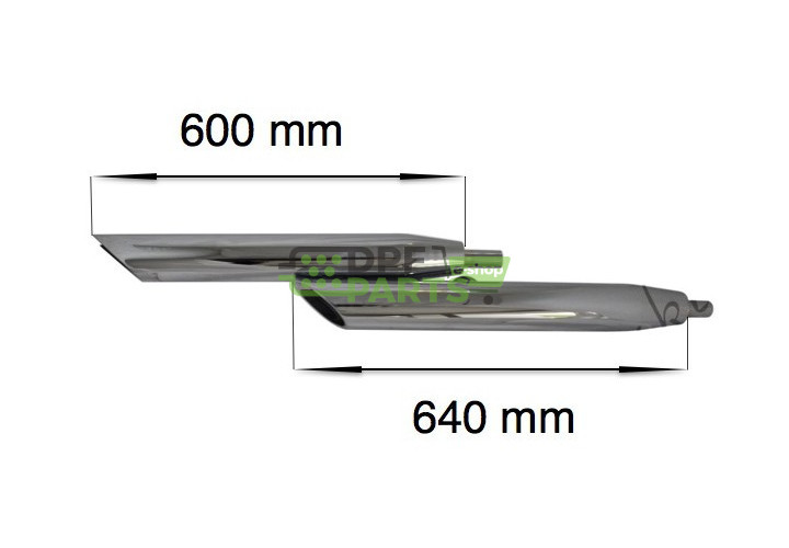 Tłumik / Yamaha Drag Star 650 do rocznika 2005