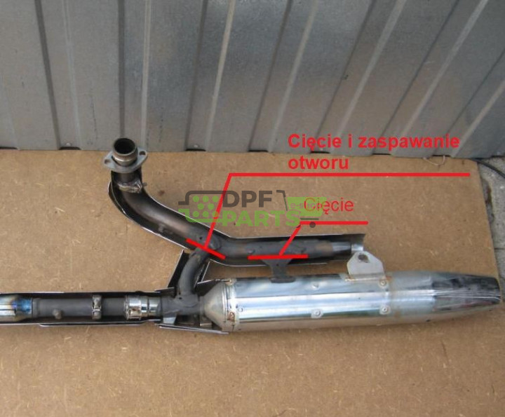 Tłumik / Yamaha Drag Star 650 do rocznika 2005