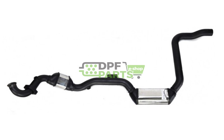 Katalizator - Mercedes  ML163 - 4.3 - lewy -  KT0153 / KT0138 / 2204900514