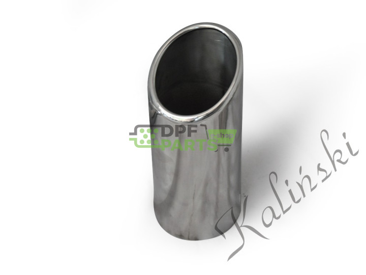 Końcówki ozdobne układu wydechowego / ścięcie pod kątem 30° / fi 70