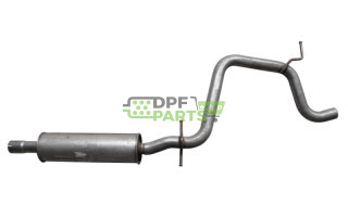 Tłumik środkowy Skoda Octavia / VW Jetta III, Golf V, Golf VI - 1.6D / 1.9D