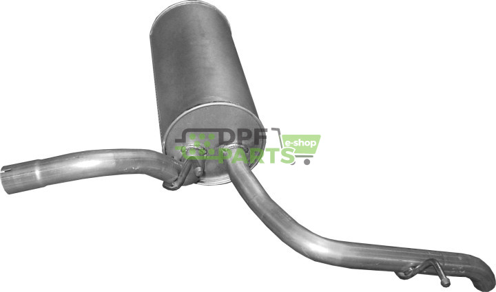 Koncový tlumič výfuku Audi A2 1.4 16V, Polmo 01.99 A, OE 8Z0253609C