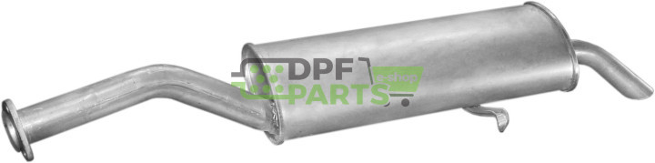 Koncový tlumič výfuku Fiat Croma 2.0iE kat  85-90, Polmo 07.35 A, OE 82 394 917 82 403 461 82 462 219 82 462 220