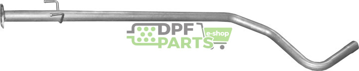 středová trubka Fiat Bravo II 1.6 Mjtd Turbo Diesel, Polmo 07.89 A, OE 51797082 51929770