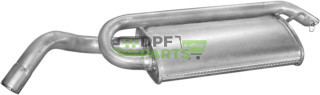 Koncový tlumič výfuku Ford Escort 1.6i  90-, Polmo 08.41 A, OE 1019415 1076514 6493597 7166728