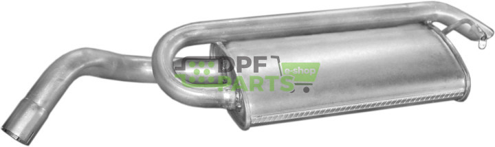 Koncový tlumič výfuku Ford Escort 1.6i  90-, Polmo 08.41 A, OE 1019415 1076514 6493597 7166728