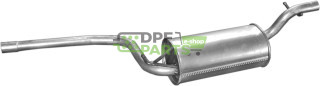 Střední tlumič výfuku Ford Focus 1.4i -16V hatchback,combi 98-, Polmo 08.573 A, OE 1067303 1121569