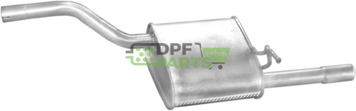 Koncový tlumič výfuku Ford Focus 1.4i -16V combi 98-02, Polmo 08.575 A, OE 1061959 1121646 1230586 1308588