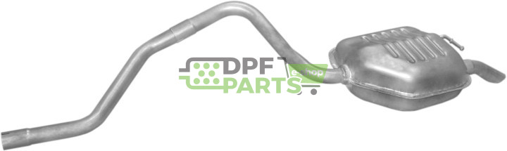 Koncový tlumič výfuku Ford Mondeo 1.8i -16V kombi 00-07, Polmo 08.576 A, OE 1117835 1129754 1130826 1205644 1365685