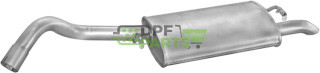 Koncový tlumič výfuku Ford Escort 1.8TD 01/97-08/00, Polmo 08.590 A, OE 1012299 1033867 1044607