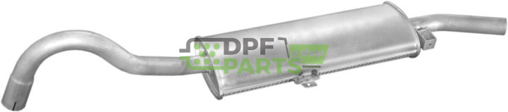 Koncový tlumič výfuku Lada 2104 combi, Polmo 11.15 A, OE 2102-1201005