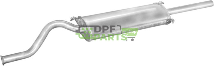 Koncový tlumič výfuku Lada Samara 21099/2108/21083, Polmo 11.17 A, OE 2108-1201005