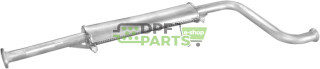 Střední tlumič výfuku Lada 2110/2111 CAT, Polmo 11.24 A, OE 2110-1200020